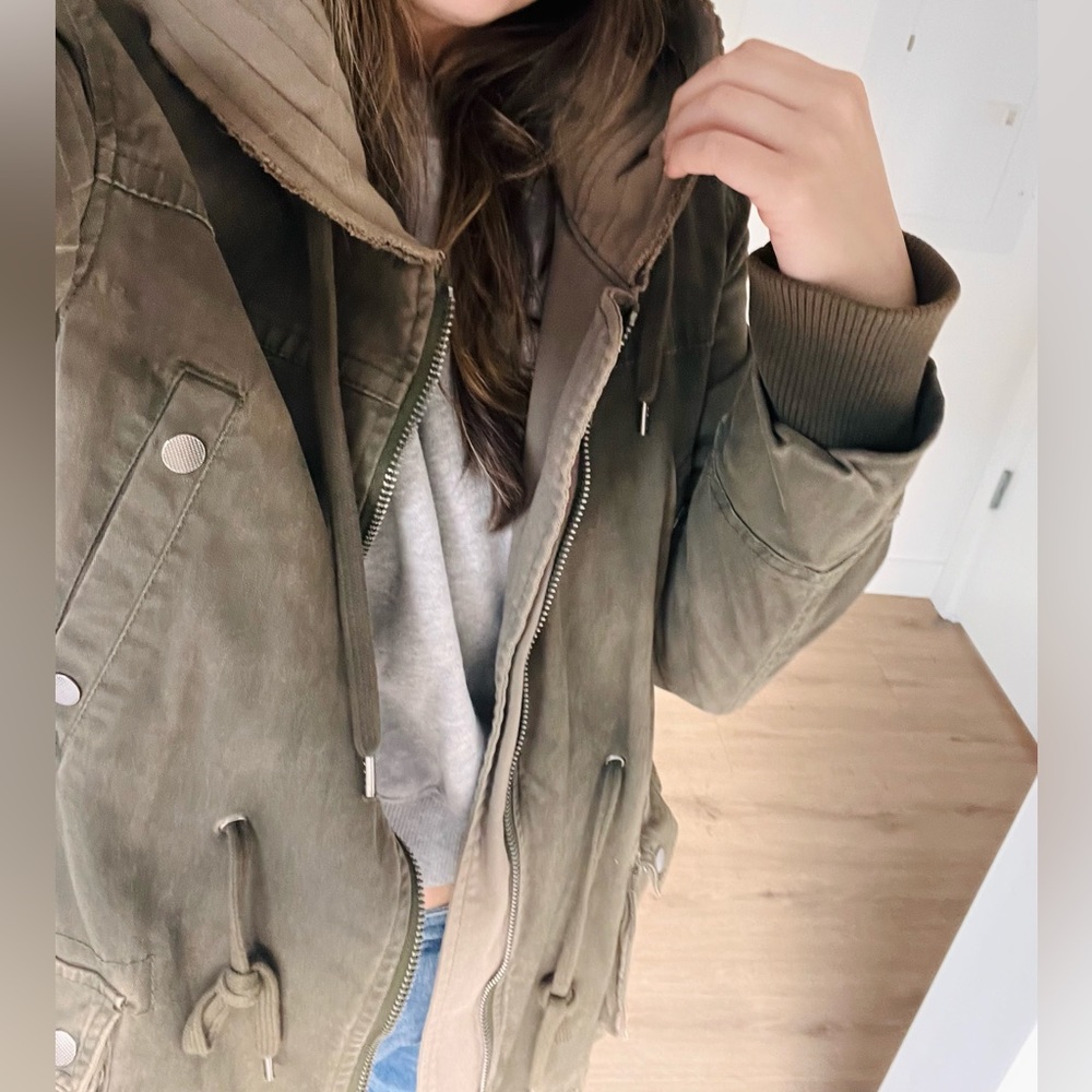 Free People Oversized Military Jacket